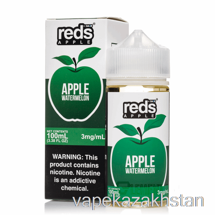 Vape Smoke WATERMELON - Red's Apple E-Juice - 7 Daze - 100mL 6mg